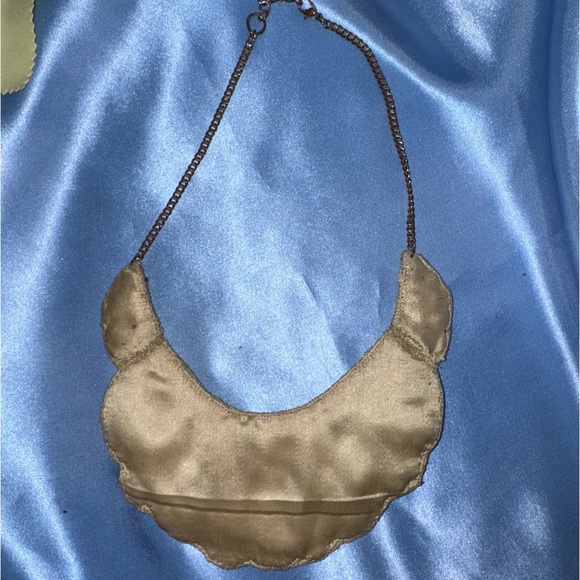 VINTAGE RHINESTONE BIB NECKLACE - Picture 3 of 5